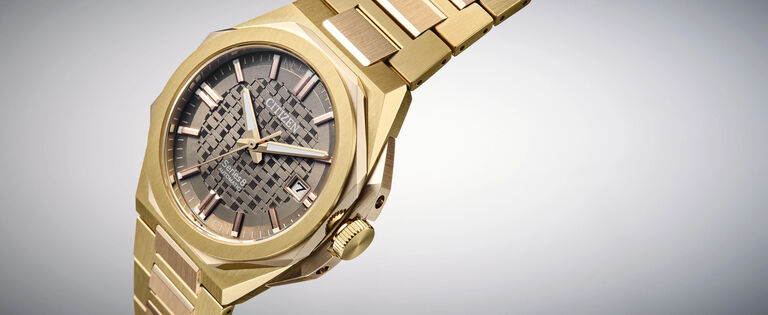 Series8 Watches; Featuring an image showing the details of the watch face of Series8 watch model NB6085-57W