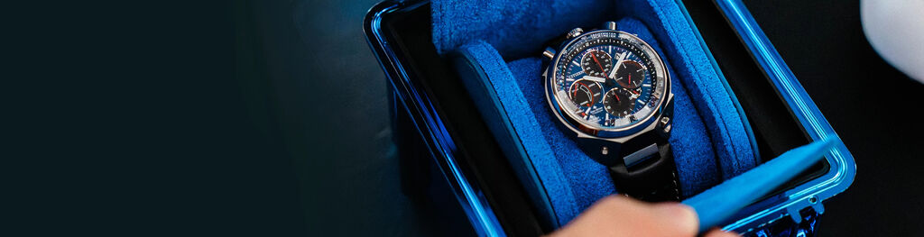 Image of Promaster Tsuno Chrono Racer watch model AV0088-01L in a box