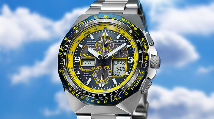 Men's Promaster Air watches, featuring Promaster Skyhawk A-T model JY8125-54L image.