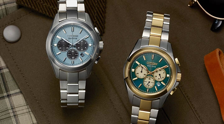 Father's Day Gift Guide; Featuring an image of Sport Luxury watch models CA4680-55L and CA4684-54X