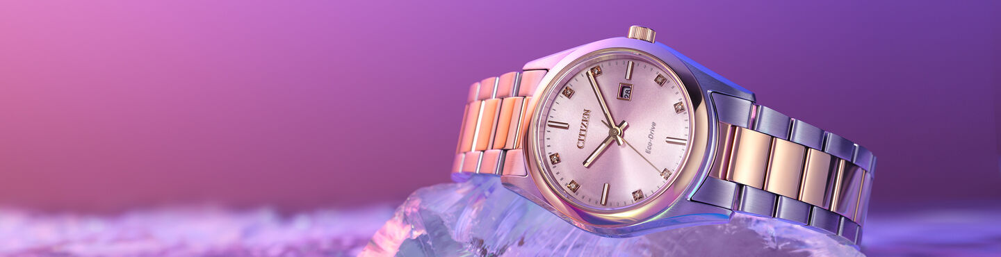Women's Diamond watches, featuring Sport Luxury model EW2706-58X image.