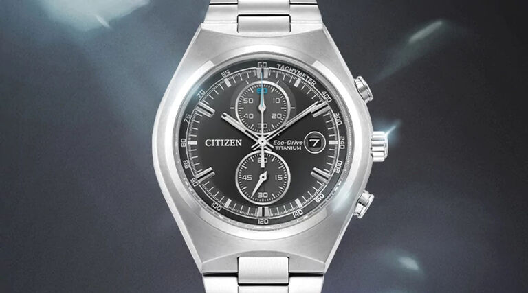 Mens Super Titanium watches. Lightweight watches featuring CA7090-52E.
