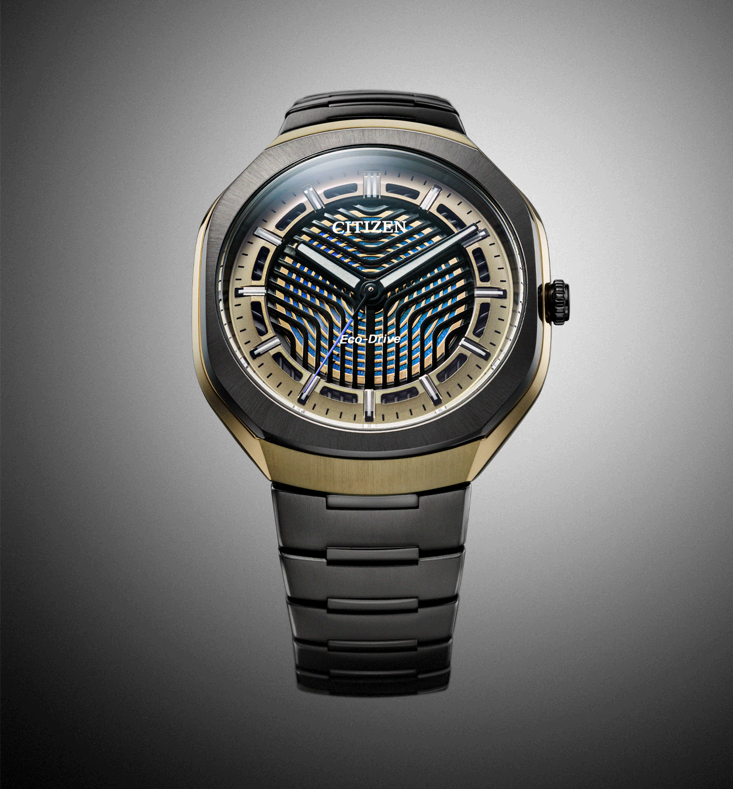 GIF showing the two Eco-Drive PHOTON watch models