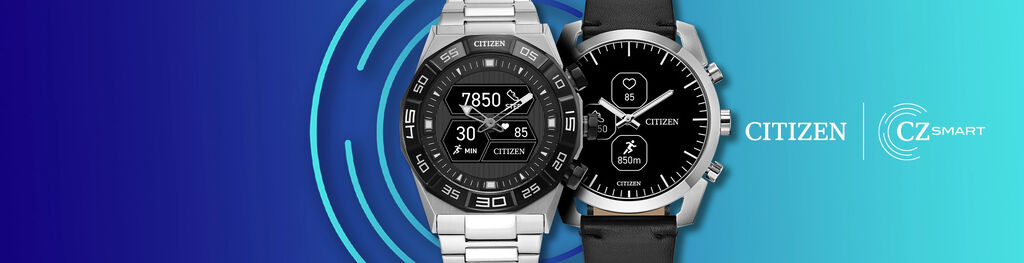 CZ Smart Smartwatches featuring Hybrid watch models JX2006-52E and JX2010-04E