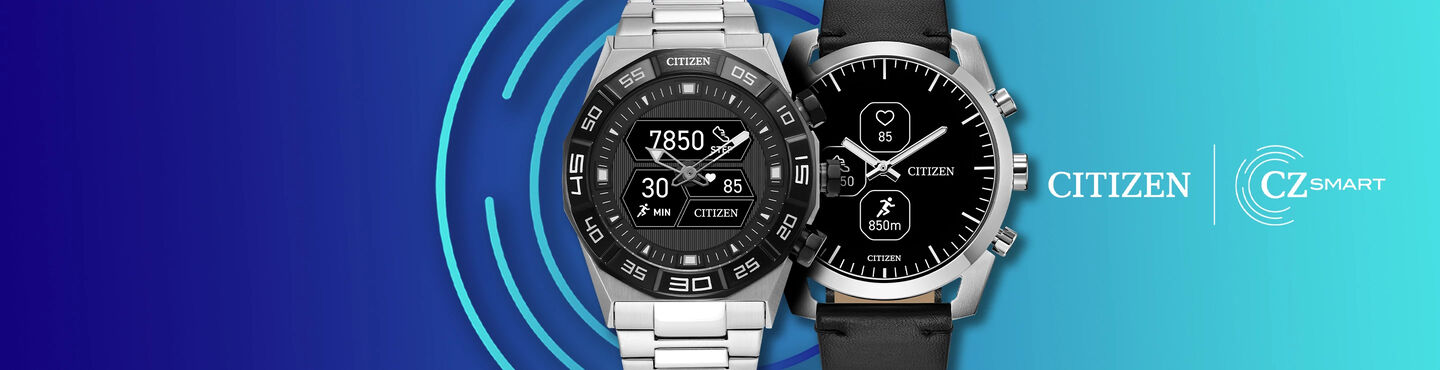 CZ Smart Smartwatches featuring Hybrid watch models JX2006-52E and JX2010-04E