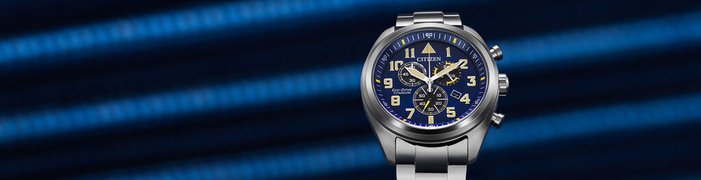 Men's and women's Super Titanium watches, feature Garrison model AT2480-57L.