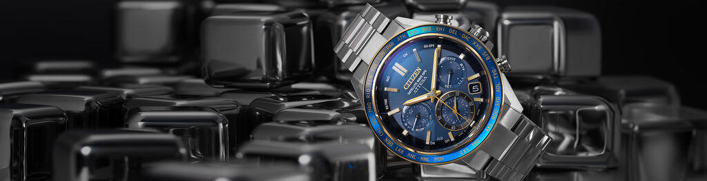 Men's Satellite Wave watches, featuring Attesa model CC4054-68L image.