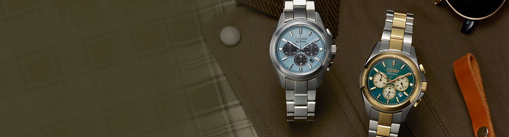 Father's Day Gift Guide; Featuring an image of Sport Luxury watch models CA4680-55L and CA4684-54X