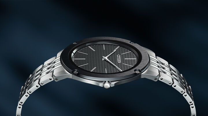 Men's Eco-Drive One watches, featuring Eco-Drive One model AR5075-69E image.