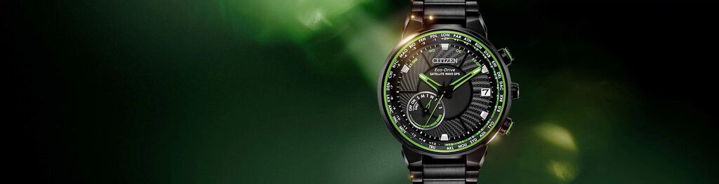 Satellite Wave Watches - The fastest timekeeping reception speed featuring CC3035-50E image.