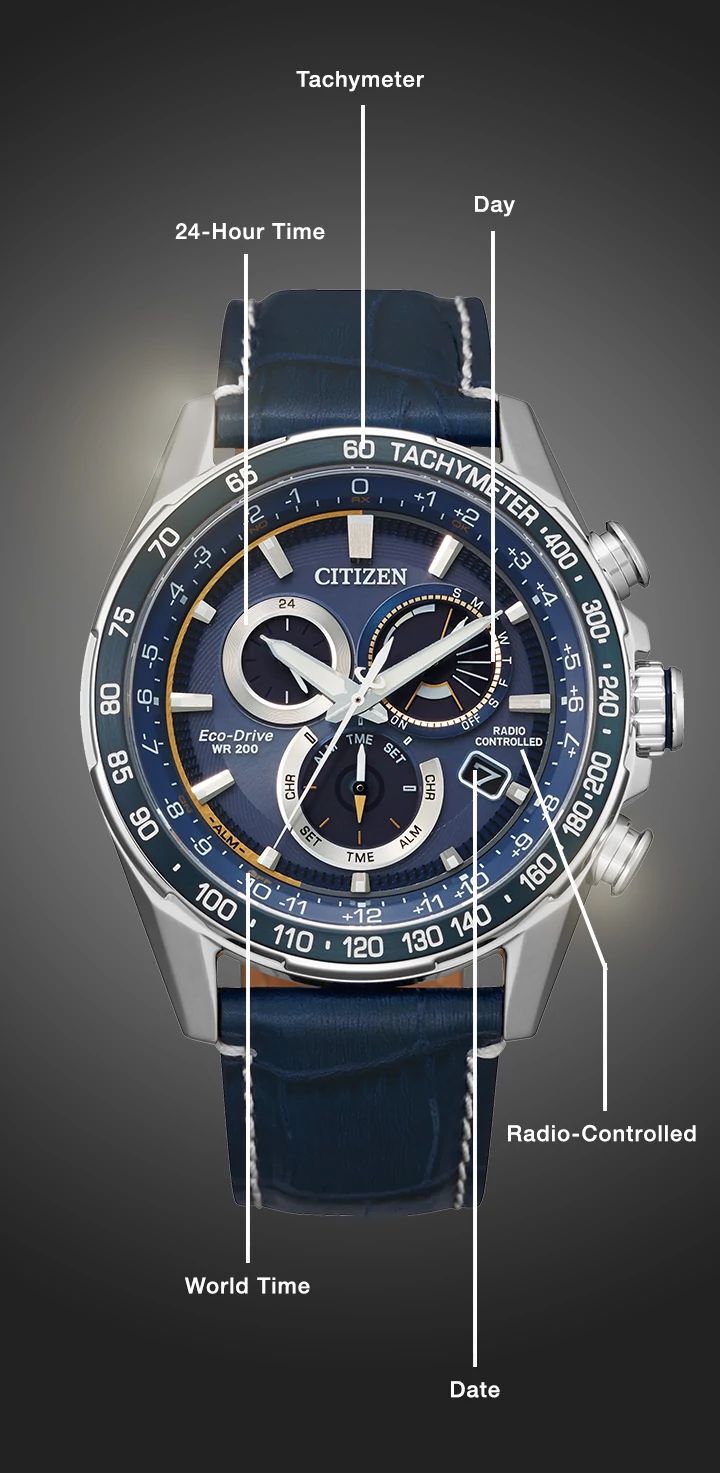 【2025年】エレガントファッションを上品に着 Strap Leather Dial Blue PCAT CB5918-02L CITIZEN | シチズンコレクション