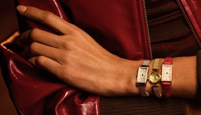 Featuring the Fio watch models EG7120-51A, EG7086-57P and EG7123-01A