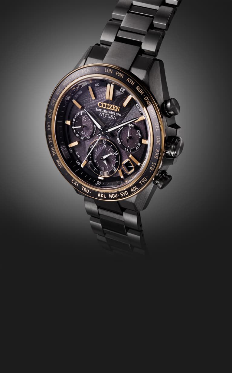 Featuring the Citizen Light in Black collection