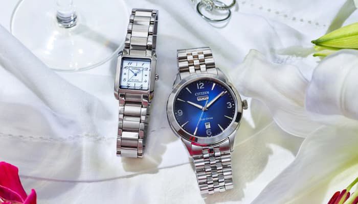 Featuring the Bianca L watch model, EW5600-52D and Rolan watch model AW0150-53L
