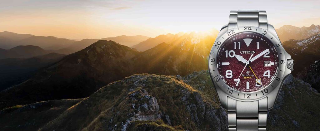 Featuring the Promaster Land GMT watch model BJ7150-50W