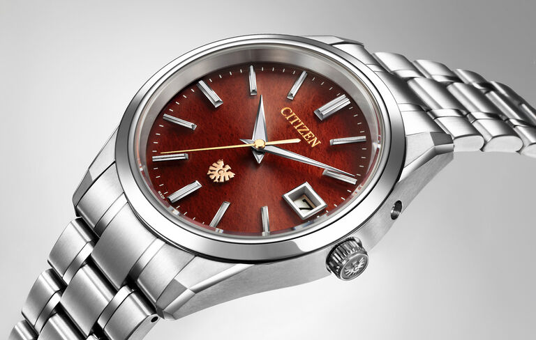 Featuring the THE CITIZEN watch model AQ4100-65X