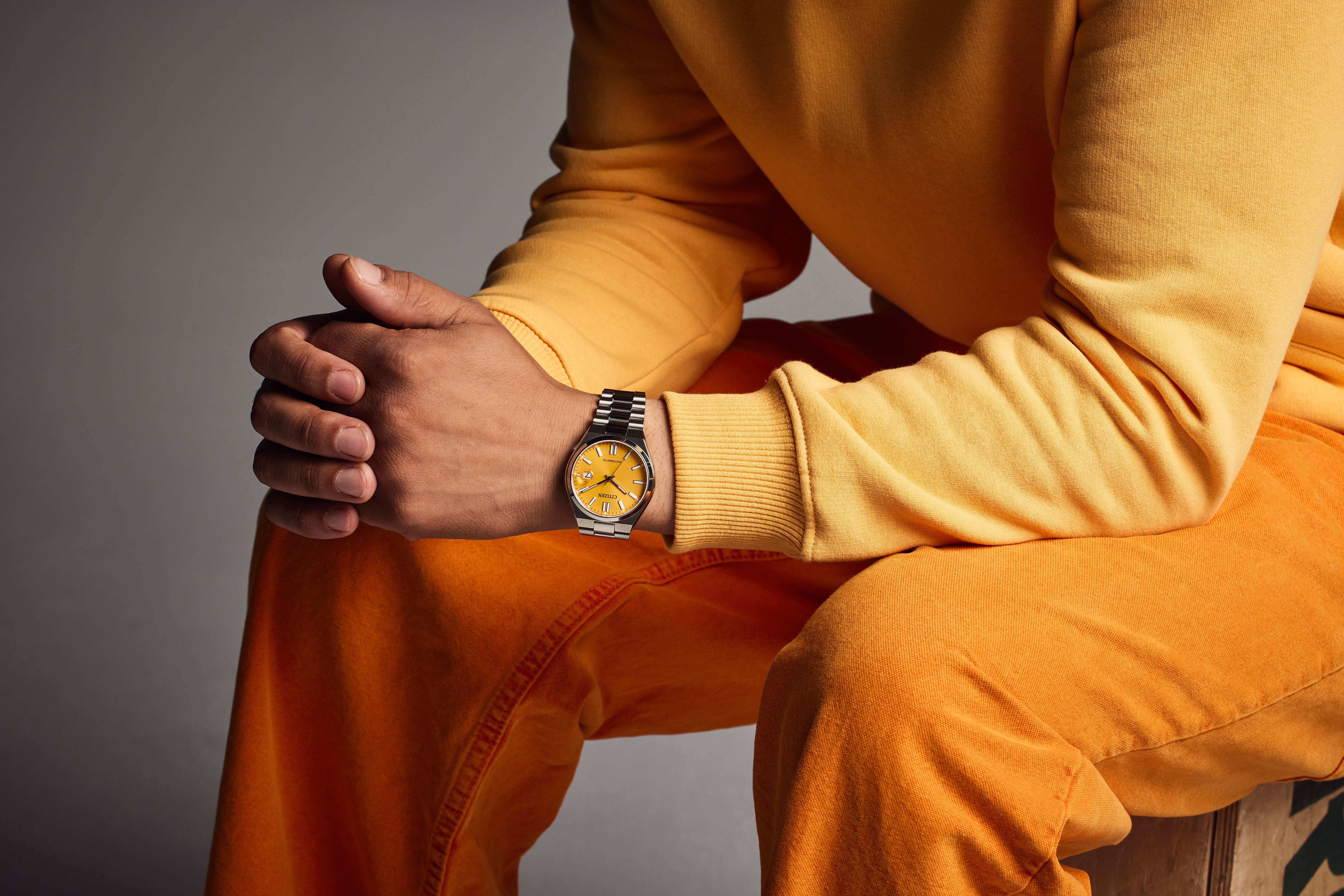 TSUYOSA Green Dial Stainless Steel Bracelet NJ0150-56X | CITIZEN