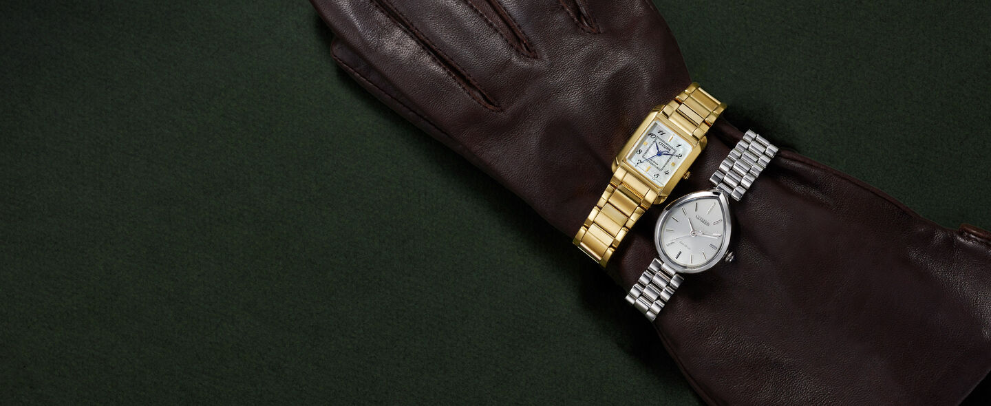 Women's Citizen_L Bianca_Rainell Eco-Drive watch featuring the models EW5602-57D_EM1200-55A