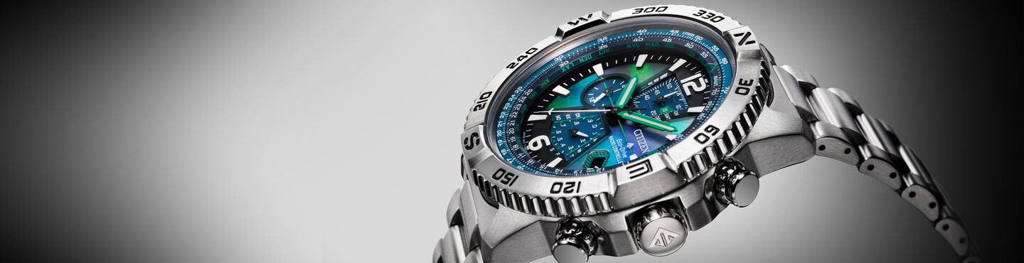 Nouveaut&eacute;s, Mettant en vedet la montre Promaster Navihawk A-T , mod&egrave;le AT8220-55W