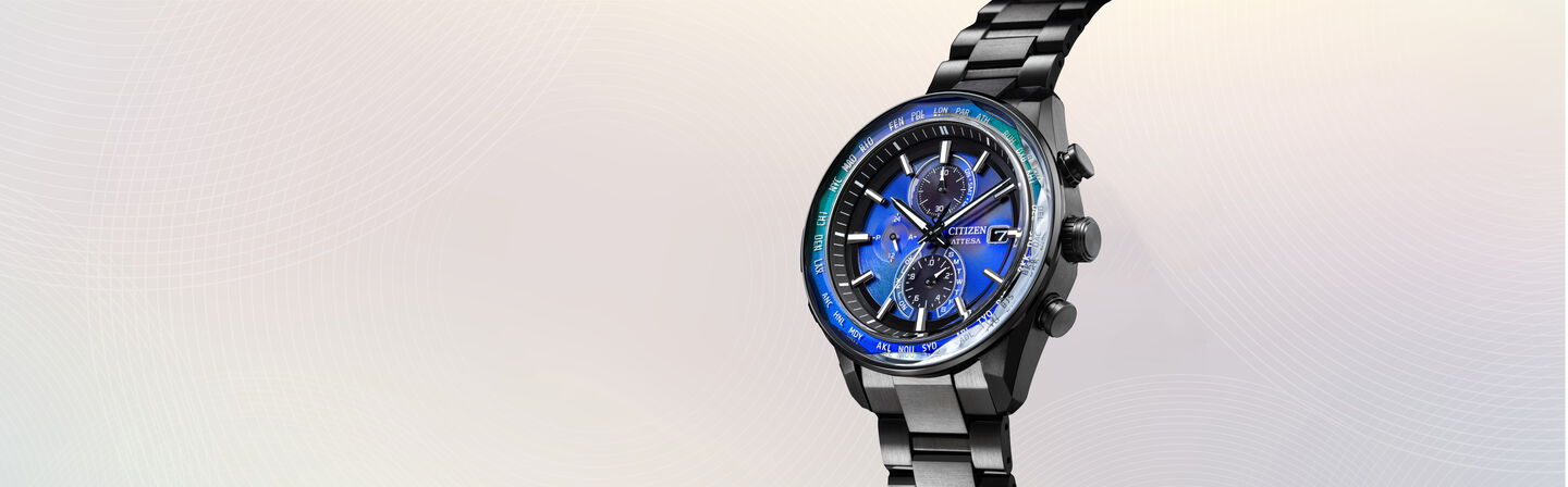 Atomic Timekeeping; Featuring the ATTESA watch model AT8314-53L