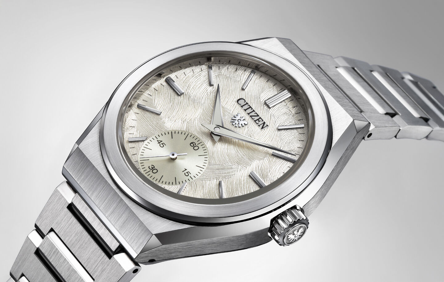 Mettant en vedet la montre THE CITIZEN , mod&egrave;le NC0201-54A