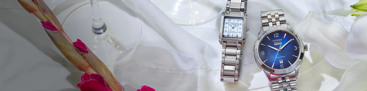 Featuring the Bianca L watch model, EW5600-52D and Rolan watch model AW0150-53L