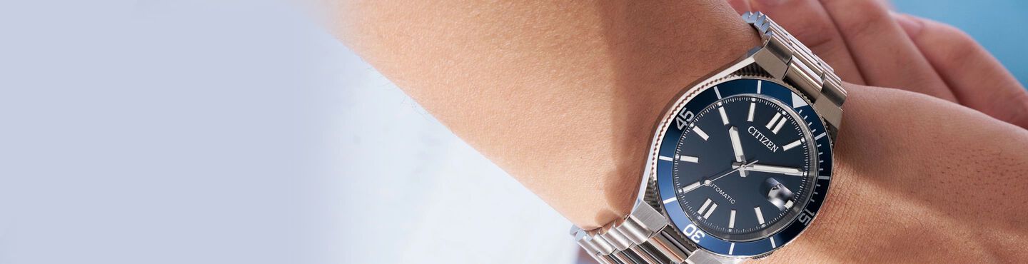 Mettant en vedet la montre  Citizen TSUYOSA Shore , mod&egrave;le EG2691-57D