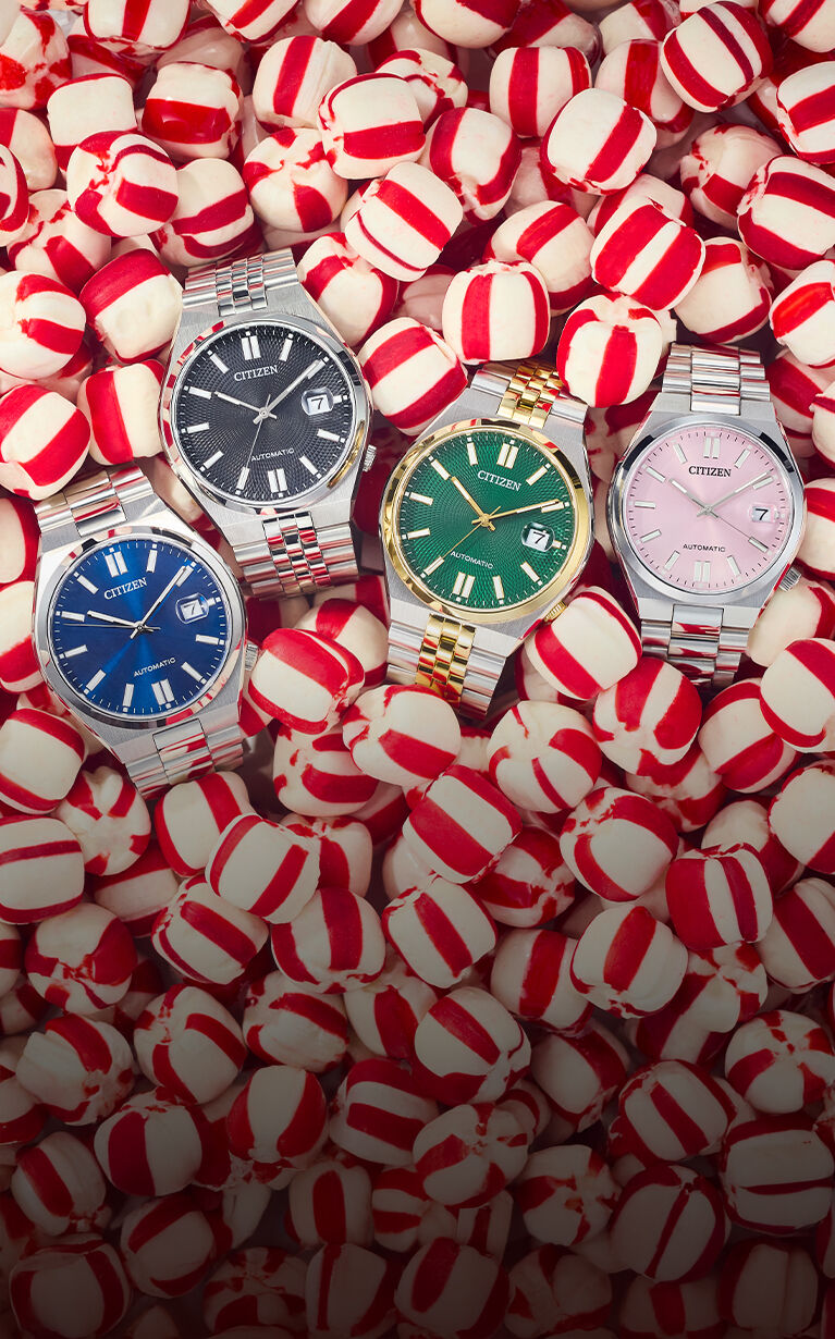 Featuring the TSUYOSA - Small Second Watch model NJ0150-56L, NK0020-55E, NK0024-54X and NJ0200-50Z