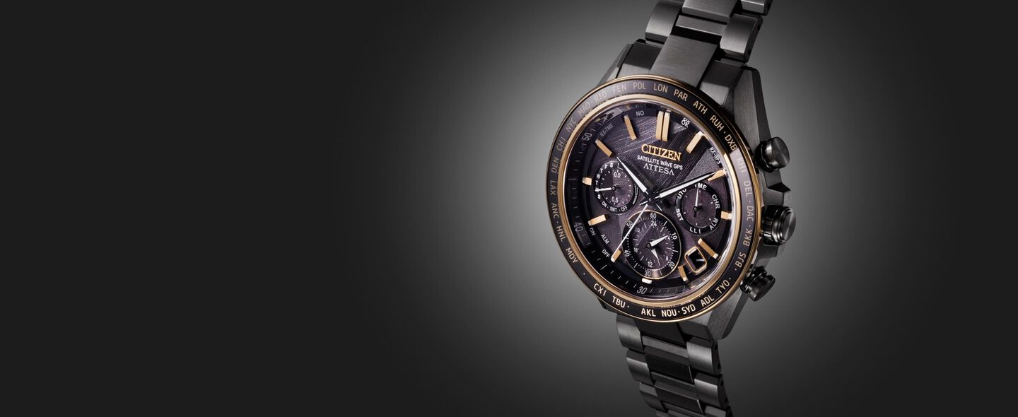 Featuring the Citizen Light in Black collection
