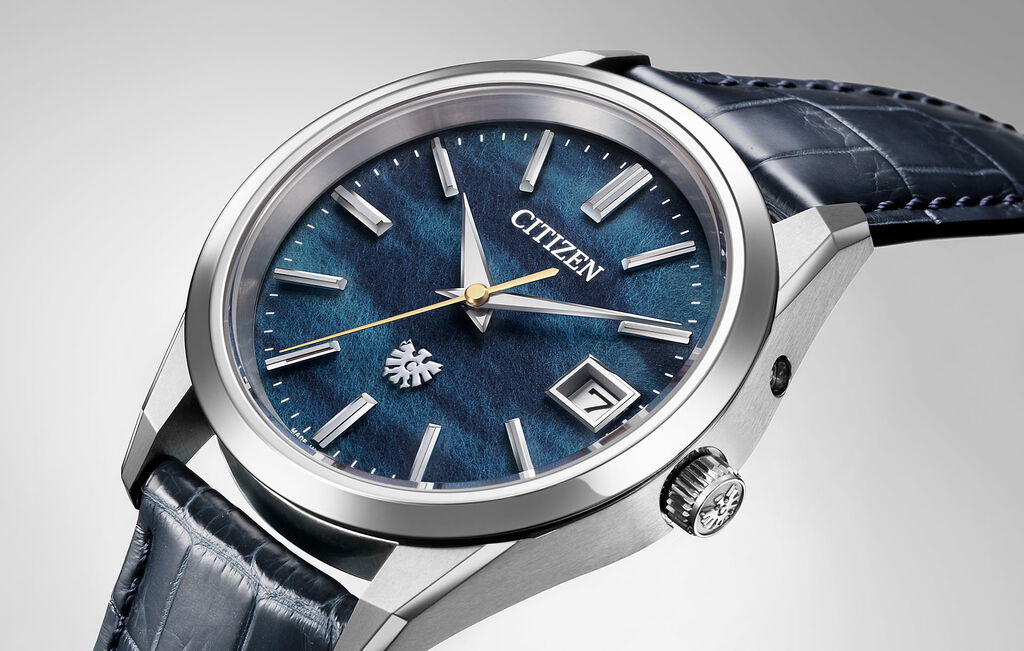 Featuring the THE CITIZEN watch model AQ4106-26L