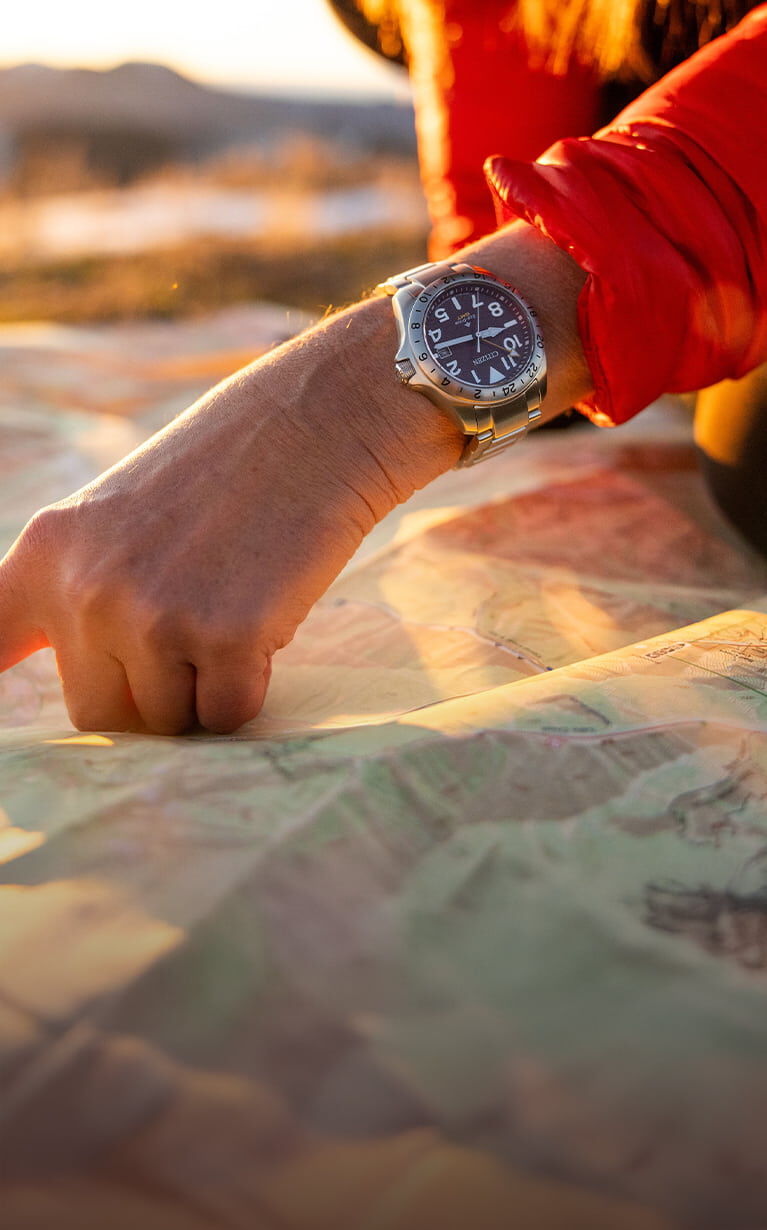 Featuring the Citizen Promaster Land watch models BJ7150-50W