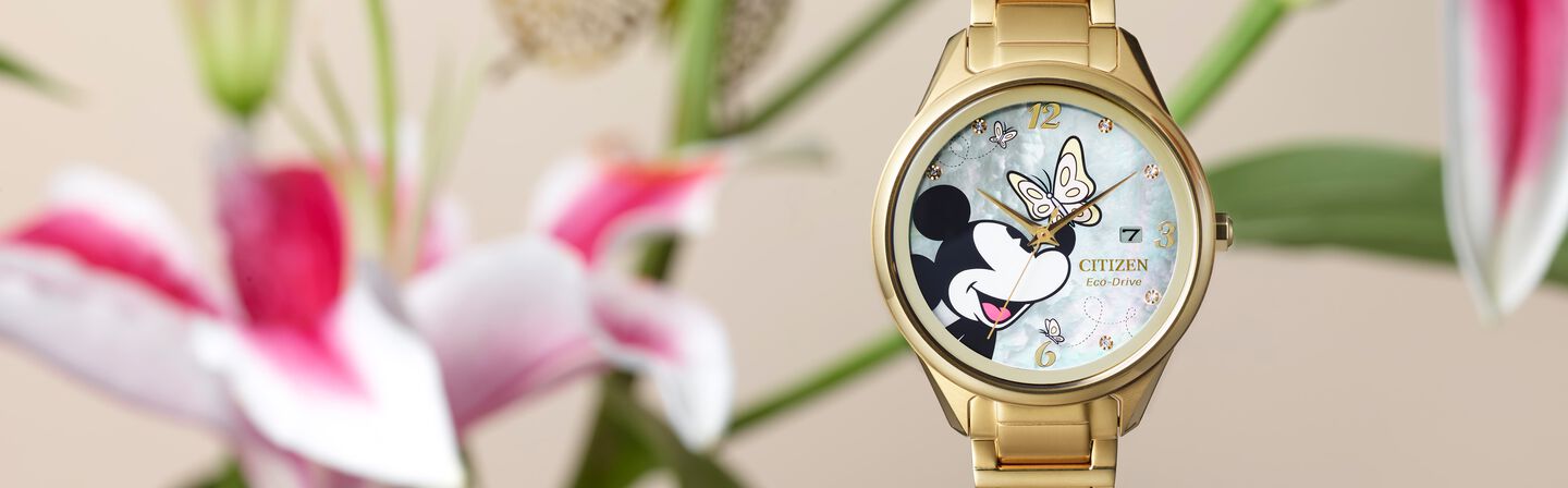 Featuring the Disney Flutterby watch model FE6192-51D