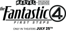 Marvel Studios The Fantastic 4 First Steps Logo